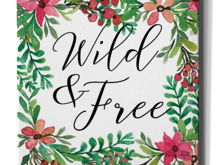 Wild & Free Greenery  by Cindy Jacobs, Canvas Wall Art Hot on Sale