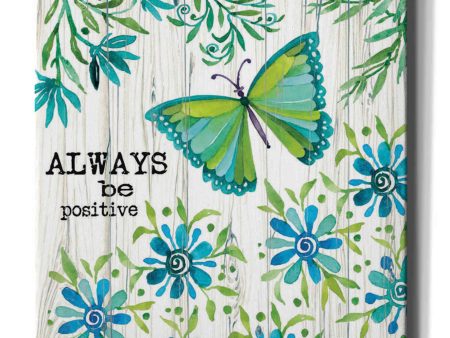 Always Be Positive  by Cindy Jacobs, Canvas Wall Art Cheap