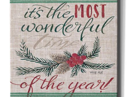 It s the Most Wonderful Time of the Year  by Cindy Jacobs, Canvas Wall Art on Sale