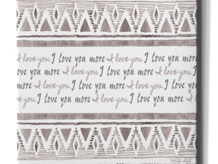 I Love You More  by Cindy Jacobs, Canvas Wall Art Fashion