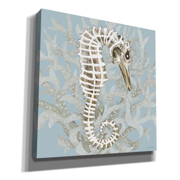 Coral Seahorse I  by Cindy Jacobs, Canvas Wall Art Online Hot Sale