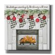 The Stockings Were Hung  by Cindy Jacobs, Canvas Wall Art Fashion