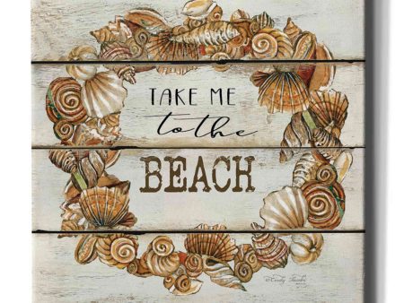 Take Me to the Beach  by Cindy Jacobs, Canvas Wall Art Discount