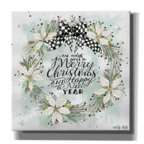 We Wish You a Merry Christmas  by Cindy Jacobs, Canvas Wall Art Online now