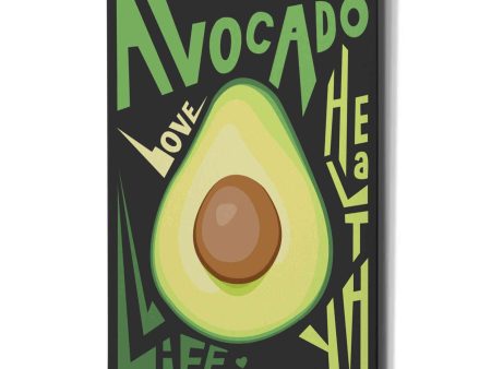 Kitchen Avocado  by Ayse, Canvas Wall Art Cheap