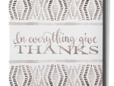 In Everything Give Thanks  by Cindy Jacobs, Canvas Wall Art Sale