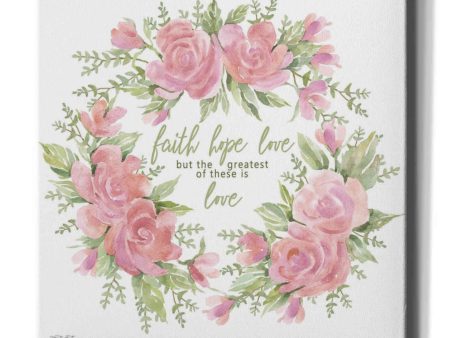 Faith Hope Love  by Cindy Jacobs, Canvas Wall Art Online Hot Sale