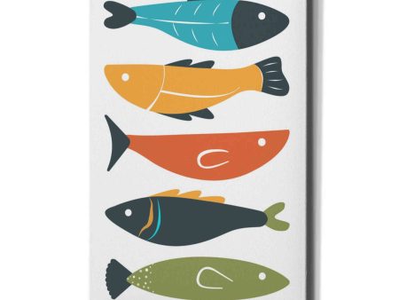 Playful Fish  by Ayse, Canvas Wall Art For Cheap