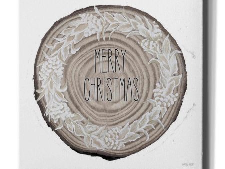 Woodland Merry Christmas Wreath  by Cindy Jacobs, Canvas Wall Art on Sale