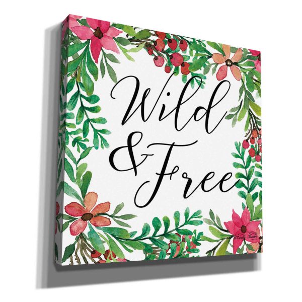 Wild & Free Greenery  by Cindy Jacobs, Canvas Wall Art Hot on Sale