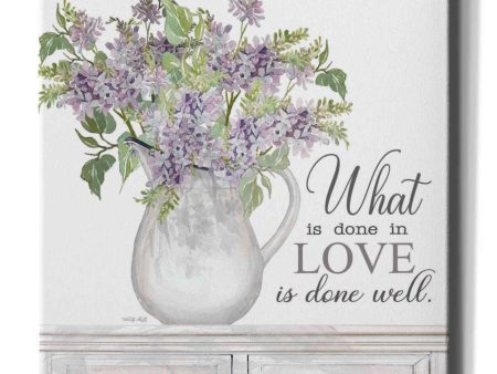 What is Done in Love  by Cindy Jacobs, Canvas Wall Art For Sale