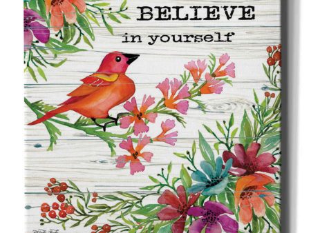 Believe in Yourself  by Cindy Jacobs, Canvas Wall Art Fashion