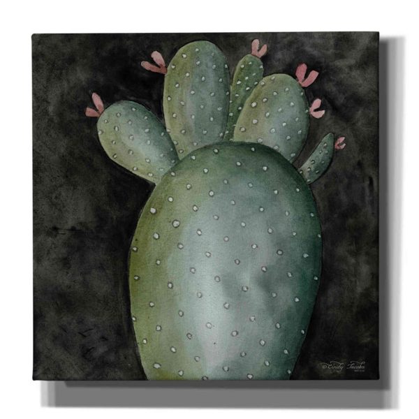 Big Blooming Cactus II  by Cindy Jacobs, Canvas Wall Art For Sale