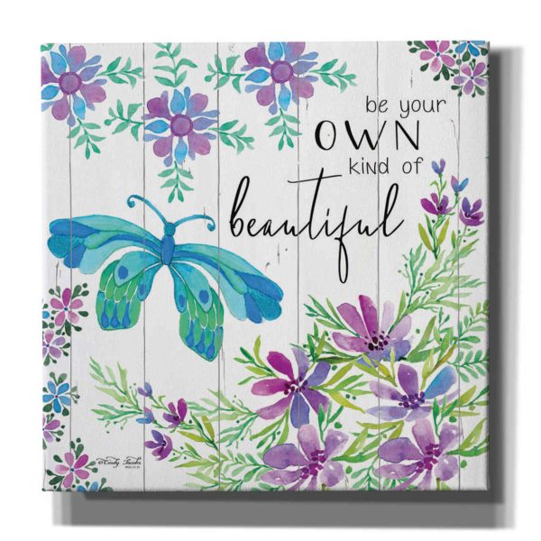 Be Your Own Kind of Beautiful  by Cindy Jacobs, Canvas Wall Art Sale