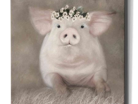 Painted Piggy  by Lori Deiter, Canvas Wall Art Discount