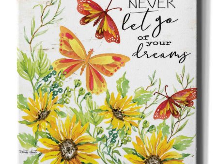 Never Let Go of your Dreams  by Cindy Jacobs, Canvas Wall Art Online Hot Sale