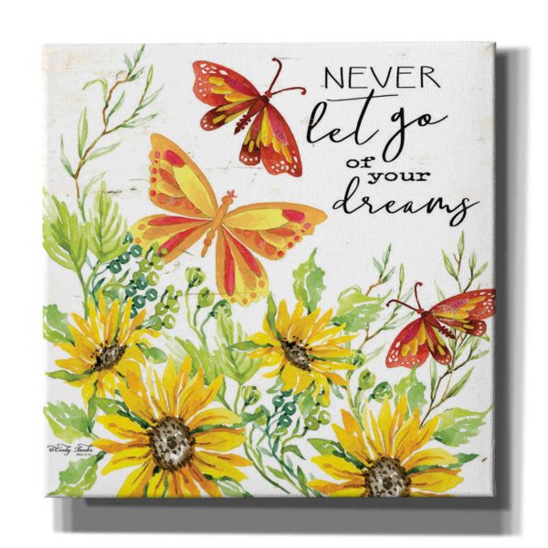 Never Let Go of your Dreams  by Cindy Jacobs, Canvas Wall Art Online Hot Sale