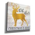 Oh Deer Christmas is Here  by Cindy Jacobs, Canvas Wall Art Hot on Sale