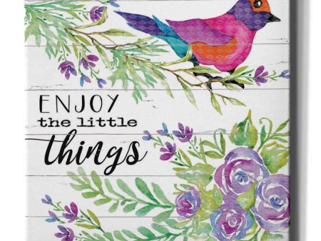 Enjoy Little Things  by Cindy Jacobs, Canvas Wall Art Online