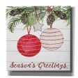 Season s Greetings Ornaments  by Cindy Jacobs, Canvas Wall Art Online now