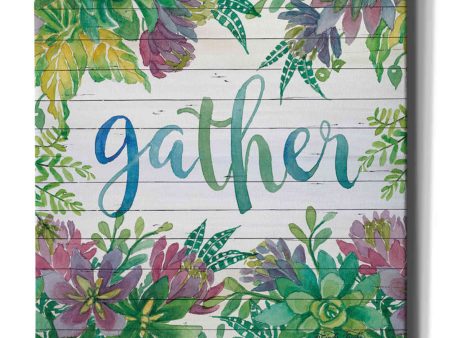 Gather Succulents  by Cindy Jacobs, Canvas Wall Art Supply