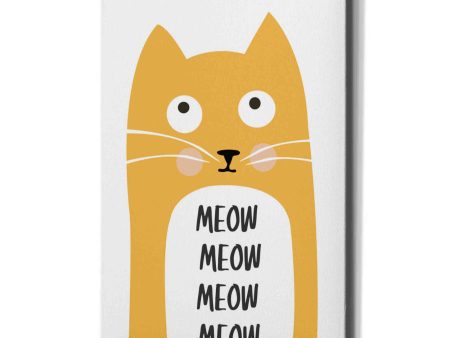 Meow  by Ayse, Canvas Wall Art Online Hot Sale