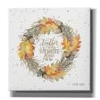 Together Wreath  by Cindy Jacobs, Canvas Wall Art Cheap