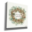 Ocean Waves Shell Wreath  by Cindy Jacobs, Canvas Wall Art For Discount