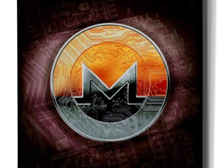 XMR Monero Coin,  Canvas Wall Art For Discount