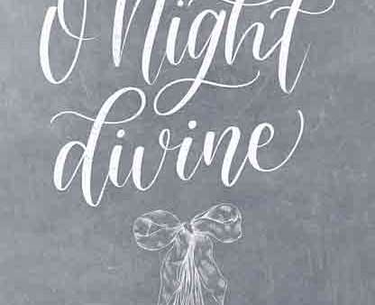 DUST1104 - O Night Divine - 12x16 Cheap