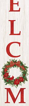 ALP2518 - Welcome Christmas Sign - 6x36 on Sale