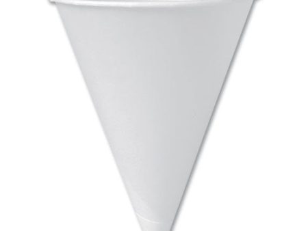 Bare Eco-forward Treated Paper Cone Cups, 6 Oz, White, 200 sleeve, 25 Sleeves carton For Cheap