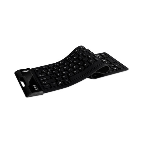 Slimtouch 232 Antimicrobial Waterproof Flex Keyboard, 120 Keys, Black For Sale