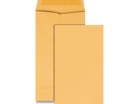 Kraft Coin And Small Parts Envelope, #5, Square Flap, Gummed Closure, 2.88 X 5.25, Brown Kraft, 500 box Online Hot Sale