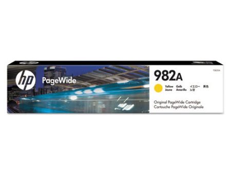 Hp 982a, (t0b25a) Yellow Original Pagewide Cartridge Online now