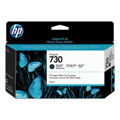 Hp 730, (p2v65a) Matte Black Original Ink Cartridge Discount