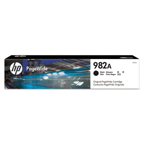 Hp 982a, (t0b26a) Black Original Pagewide Cartridge Discount