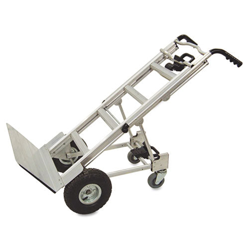 3-in-1 Convertible Hand Truck, 800 Lb To 1,000 Lb Capacity, 21.06 X 21.85 X 48.03, Aluminum Online now