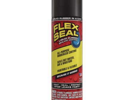 Liquid Rubber Sealant Coating Spray, 14 Oz Can, Black For Discount