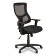 Alera Elusion Ii Series Suspension Mesh Mid-back Synchro Seat Slide Chair, Supports 275 Lb, 16.34  To 20.35  Seat, Black on Sale