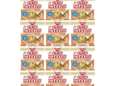 Cup Noodles, Chicken, 2.25 Oz Cup, 12 carton Online Hot Sale