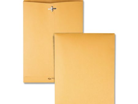 Clasp Envelope, 32 Lb Bond Weight Kraft, #75, Square Flap, Clasp gummed Closure, 7.5 X 10.5, Brown Kraft, 100 box Online Sale