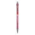 Better Ballpoint Pen, Retractable, Fine 0.7 Mm, Red Ink, Translucent Red Barrel, Dozen Online Hot Sale