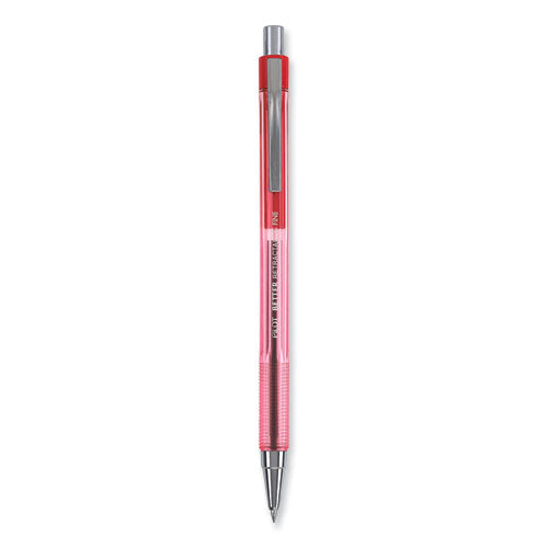 Better Ballpoint Pen, Retractable, Fine 0.7 Mm, Red Ink, Translucent Red Barrel, Dozen Online Hot Sale