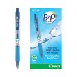 B2p Bottle-2-pen Recycled Ballpoint Pen, Retractable, Fine 0.7 Mm, Blue Ink, Translucent Blue Barrel, Dozen For Discount