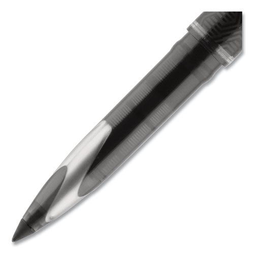 Air Porous Rollerball Pen, Stick, Medium 0.7 Mm, Black Ink, Black Barrel, Dozen Sale