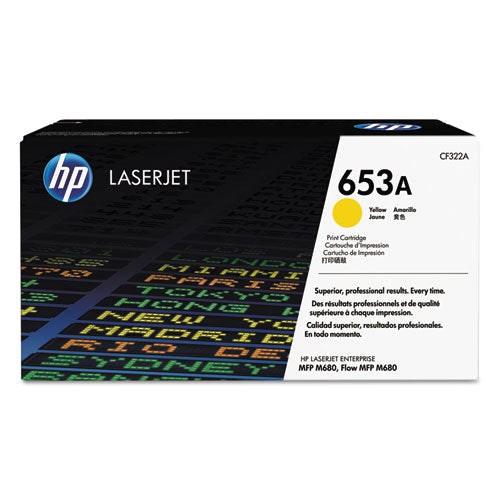 Hp 653a, (cf322a) Yellow Original Laserjet Toner Cartridge Cheap