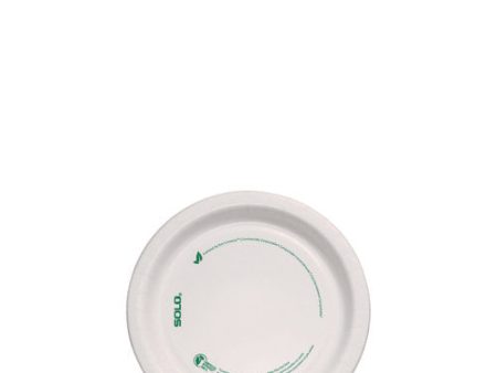 Compostable Paper Dinnerware, Proplanet Seal, Plate, 6  Dia, White, 500 carton Online Hot Sale