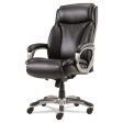 Alera Veon Series Executive High-back Bonded Leather Chair, Supports Up To 275 Lb, Black Seat back, Graphite Base For Cheap