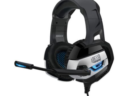 Xtream G2 Binaural Over The Head Headset, Black blue Fashion